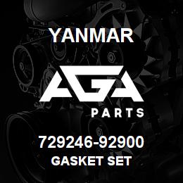 729246-92900 Yanmar GASKET SET | AGA Parts