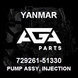 729261-51330 Yanmar PUMP ASSY, INJECTION | AGA Parts