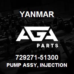 729271-51300 Yanmar PUMP ASSY, INJECTION | AGA Parts