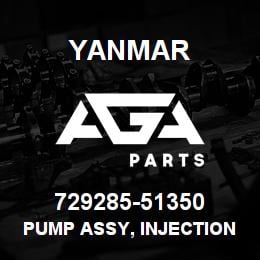 729285-51350 Yanmar PUMP ASSY, INJECTION | AGA Parts