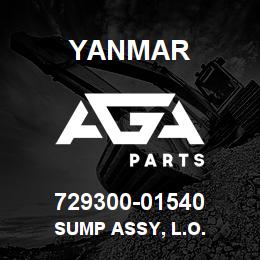 729300-01540 Yanmar sump assy, l.o. | AGA Parts