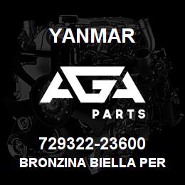 729322-23600 Yanmar BRONZINA BIELLA PER | AGA Parts