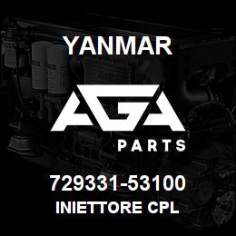 729331-53100 Yanmar INIETTORE cpl | AGA Parts