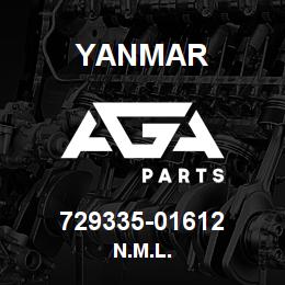 729335-01612 Yanmar n.m.l. | AGA Parts