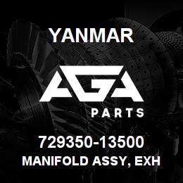 729350-13500 Yanmar MANIFOLD ASSY, EXH | AGA Parts
