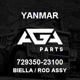 729350-23100 Yanmar BIELLA / ROD ASSY | AGA Parts