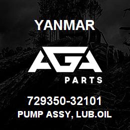 729350-32101 Yanmar PUMP ASSY, LUB.OIL | AGA Parts