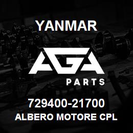 729400-21700 Yanmar ALBERO MOTORE cpl | AGA Parts