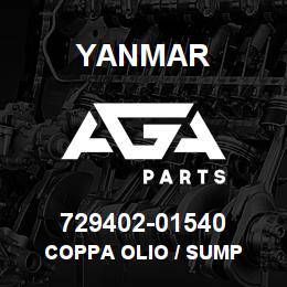 729402-01540 Yanmar COPPA OLIO / SUMP | AGA Parts