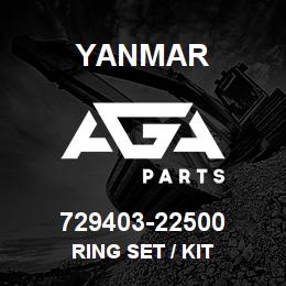 729403-22500 Yanmar RING SET / KIT | AGA Parts