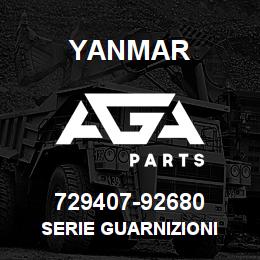729407-92680 Yanmar SERIE GUARNIZIONI | AGA Parts
