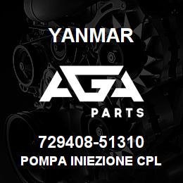 729408-51310 Yanmar POMPA INIEZIONE cpl | AGA Parts