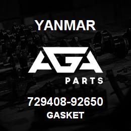 729408-92650 Yanmar GASKET | AGA Parts