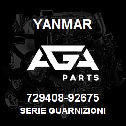 729408-92675 Yanmar SERIE GUARNIZIONI | AGA Parts