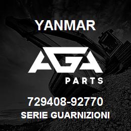 729408-92770 Yanmar SERIE GUARNIZIONI | AGA Parts