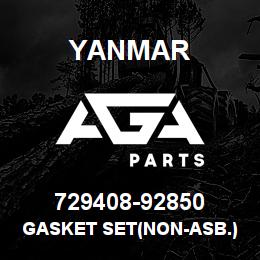 729408-92850 Yanmar GASKET SET(NON-ASB.) | AGA Parts