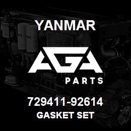 729411-92614 Yanmar GASKET SET | AGA Parts