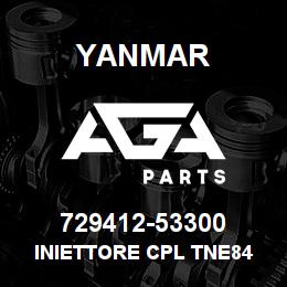 729412-53300 Yanmar INIETTORE cpl TNE84 | AGA Parts