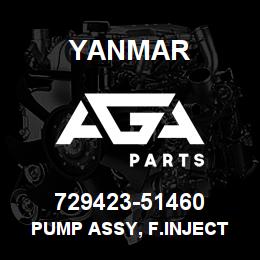 729423-51460 Yanmar PUMP ASSY, F.INJECT | AGA Parts