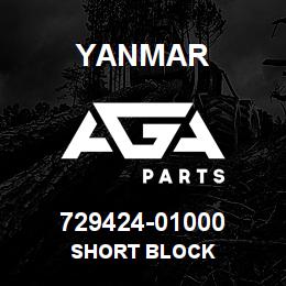 729424-01000 Yanmar SHORT BLOCK | AGA Parts