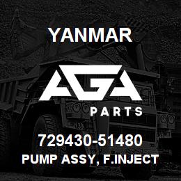 729430-51480 Yanmar PUMP ASSY, F.INJECT | AGA Parts