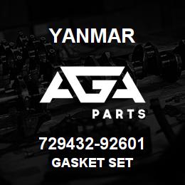 729432-92601 Yanmar gasket set | AGA Parts