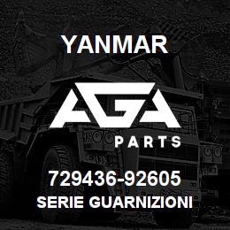 729436-92605 Yanmar SERIE GUARNIZIONI | AGA Parts