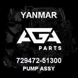 729472-51300 Yanmar pump assy | AGA Parts