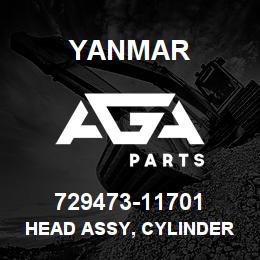 729473-11701 Yanmar HEAD ASSY, CYLINDER | AGA Parts