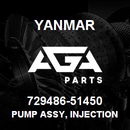 729486-51450 Yanmar PUMP ASSY, INJECTION | AGA Parts