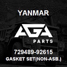 729489-92615 Yanmar GASKET SET(NON-ASB.) | AGA Parts