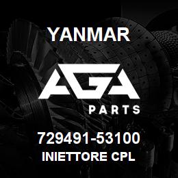 729491-53100 Yanmar INIETTORE cpl | AGA Parts