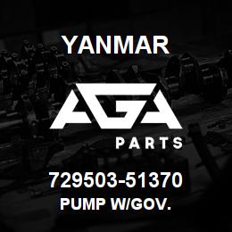 729503-51370 Yanmar pump w/gov. | AGA Parts