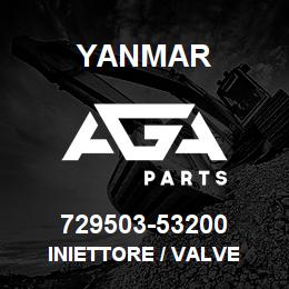 729503-53200 Yanmar INIETTORE / VALVE | AGA Parts