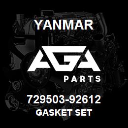 729503-92612 Yanmar GASKET SET | AGA Parts