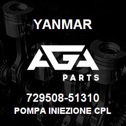 729508-51310 Yanmar POMPA INIEZIONE CPL | AGA Parts