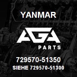 729570-51350 Yanmar siehe 729570-51300 | AGA Parts