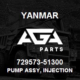 729573-51300 Yanmar pump assy, injection (4JH2-DTE) | AGA Parts