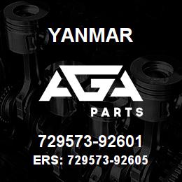 729573-92601 Yanmar Ers: 729573-92605 | AGA Parts