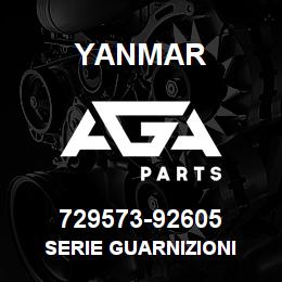 729573-92605 Yanmar SERIE GUARNIZIONI | AGA Parts