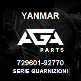 729601-92770 Yanmar SERIE GUARNIZIONI | AGA Parts