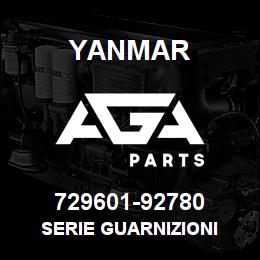 729601-92780 Yanmar SERIE GUARNIZIONI | AGA Parts