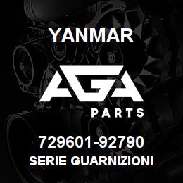 729601-92790 Yanmar SERIE GUARNIZIONI | AGA Parts