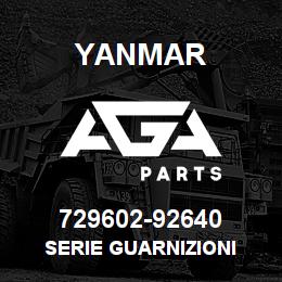 729602-92640 Yanmar SERIE GUARNIZIONI | AGA Parts