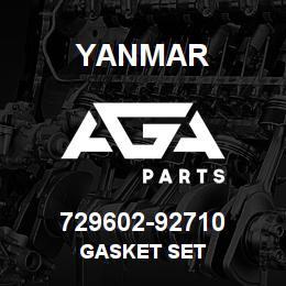 729602-92710 Yanmar GASKET SET | AGA Parts