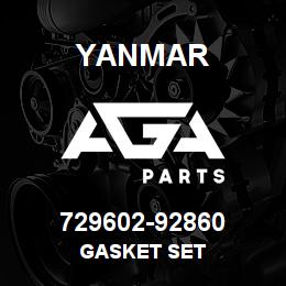 729602-92860 Yanmar GASKET SET | AGA Parts