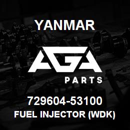 729604-53100 Yanmar fuel injector (WDK) | AGA Parts