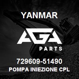 729609-51490 Yanmar POMPA INIEZIONE cpl | AGA Parts