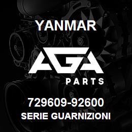 729609-92600 Yanmar SERIE GUARNIZIONI | AGA Parts