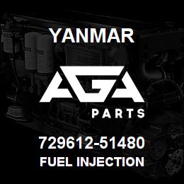 729612-51480 Yanmar FUEL INJECTION | AGA Parts